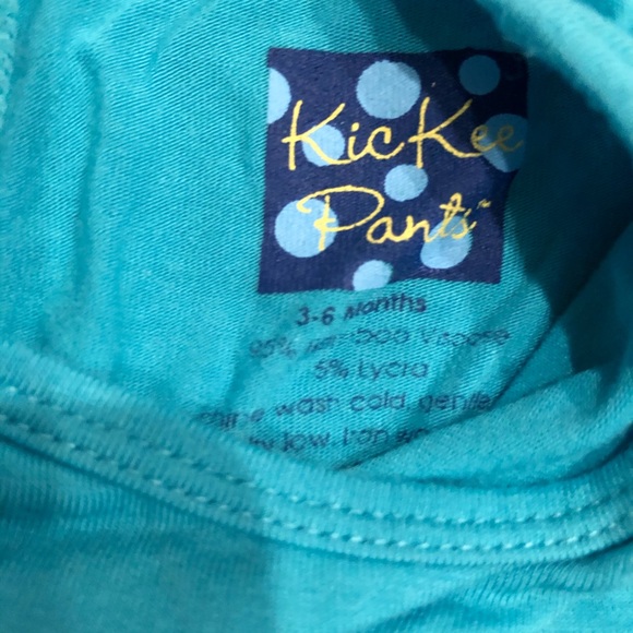 Kickee aqua nightgown